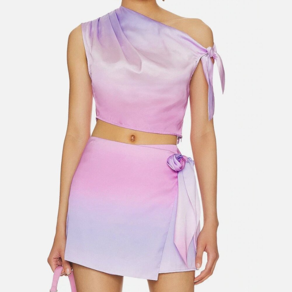 Lovers and Friends Cheyanne Set in Purple Ombre Size M